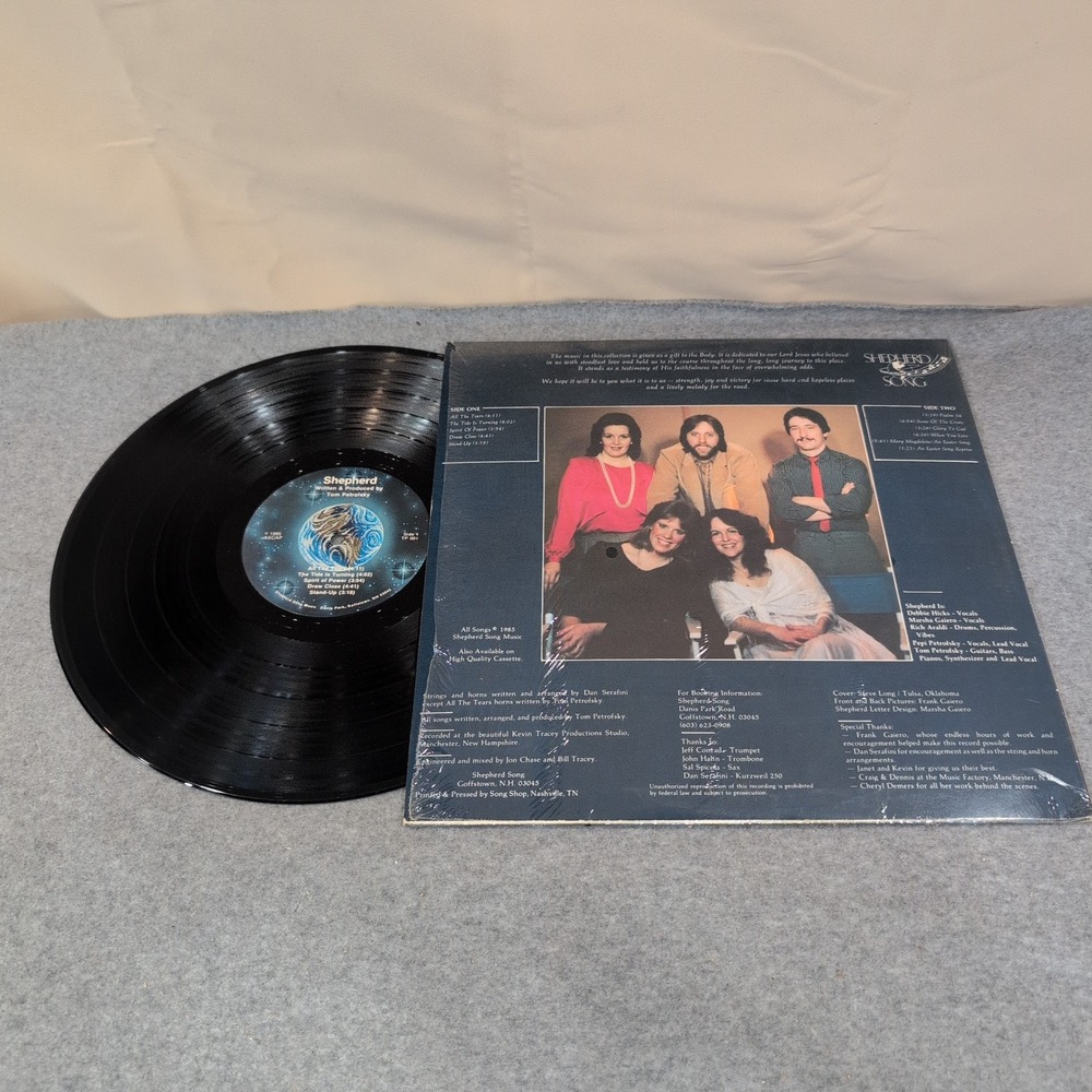 Shepherd Vinyl LP 1985 Contemporary Christian Music When You Love Mary Magdalene - Picture 2 of 2